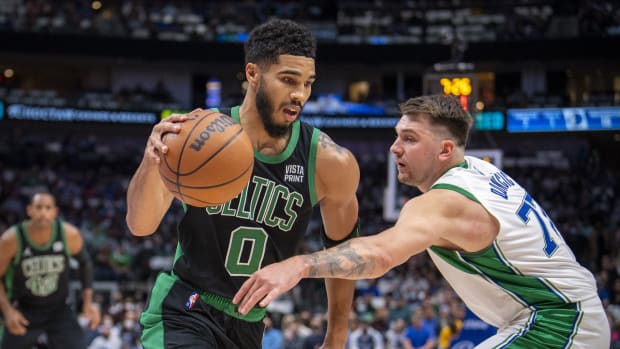 Luka Doncic, Jayson Tatum, Boston Celtics, Dallas Mavericks